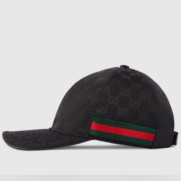 Gucci Accessories - GUCCI ORIGINAL GG CANVAS BASEBALL HAT WITH WEB